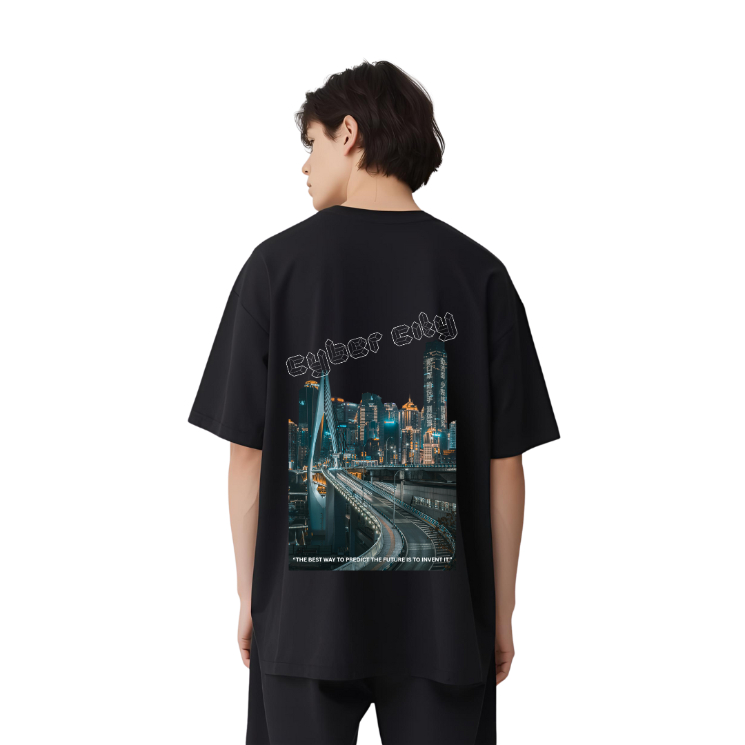 Men Oversized Fit Premium Cotton T-shirt